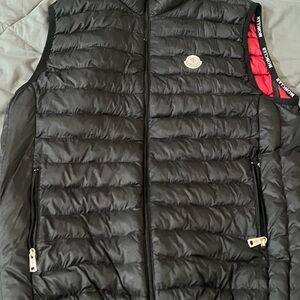 Moncler Black Quilted Vest